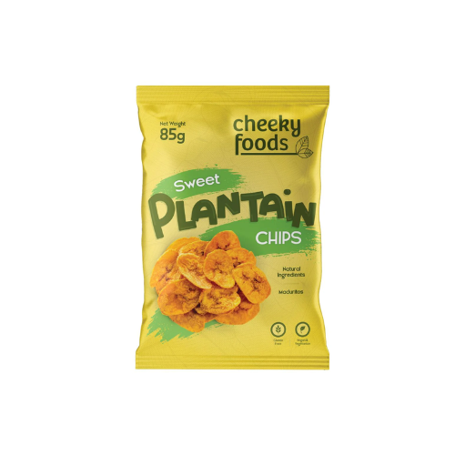Cheeky Foods Sweet Plantain Chips 85g - africanfoodhairbeauty