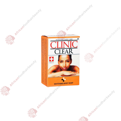  Clinic Clear Whitening Body Soap 225g- africanfoodhairbeauty