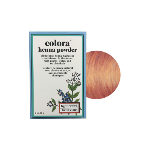 Colora Henna Powder Light Brown 2oz - africanfoodhairbeauty