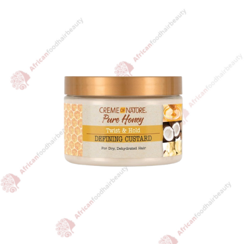 Creme of Nature Pure Honey Defining Custard 11.5oz - africanfoodhairbeauty