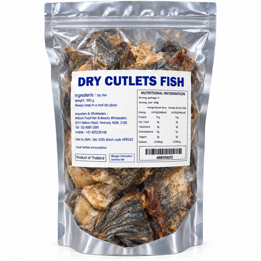Dry Cutlets Fish 500g (Smoked Fish)