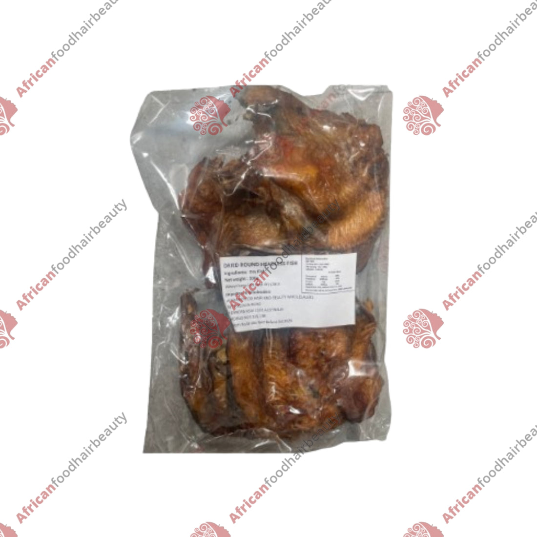 Dry round fish with head 500g (smoked catfish) | Africanfoodhairbeauty