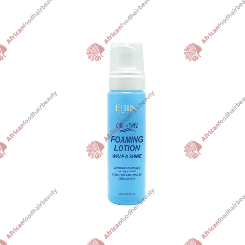 Ebin Curl & Twist Foaming Lotion 8.5oz - africanfoodhairbeauty