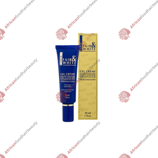 Fair & White Exclusive Whitenizer Gel Cream 30ml