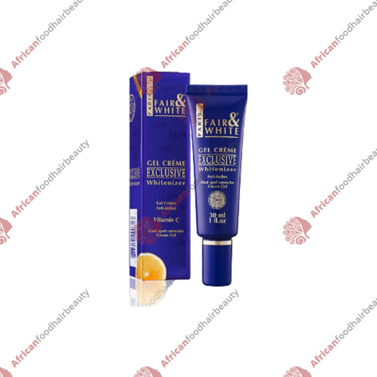 Fair & White Exclusive Whitenizer Gel Cream with Vitamin C 30ml