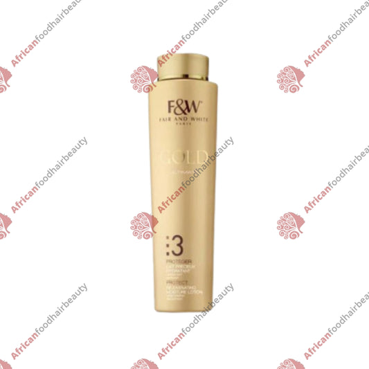 Fair & White Gold Ultimate Lotion N#3 500ml