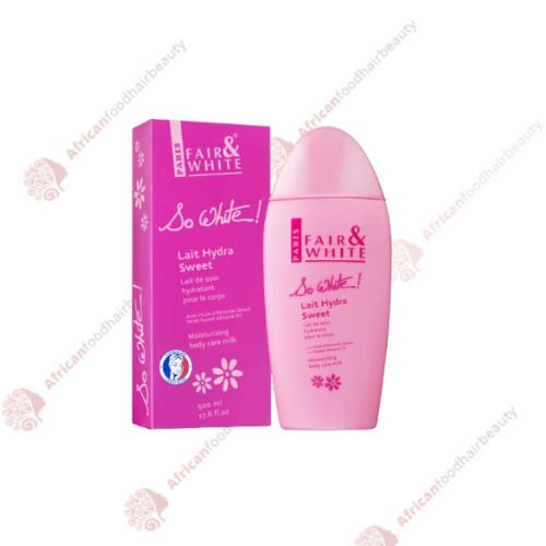 FAIR & WHITE Hydra-Boost Creme Ohne Ausspülen – Feuchtigkeitsspendend Für Lockiges & Krauses Haar, 250 Ml