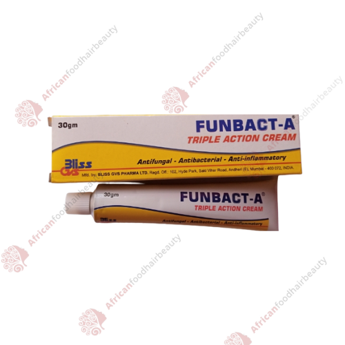 Funbact-A Triple Action Cream 30ml - africanfoodhairbeauty