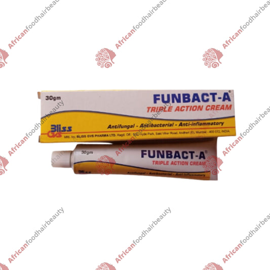 Funbact-A Triple Action Cream 30ml