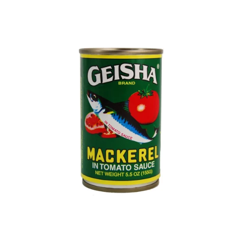 Geisha Mackerel in tomato sauce 155g - Africanfoodhairbeauty