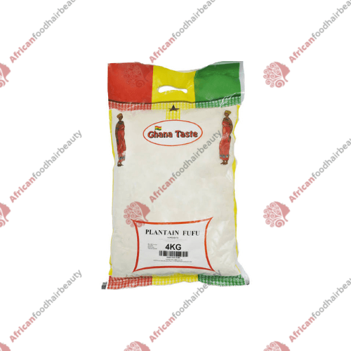 Ghana Taste Plantain Fufu 4kg - africanfoodhairbeauty