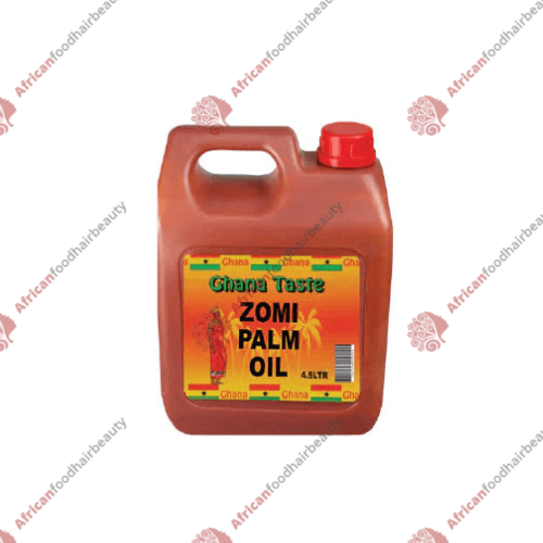 Ghana Taste Zomi Palm Oil 4L - africanfoodhairbeauty