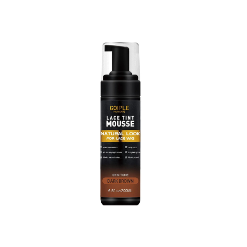 Goiple Lace Tint Mousse Dark Brown 3.4oz - africanfoodhairbeauty
