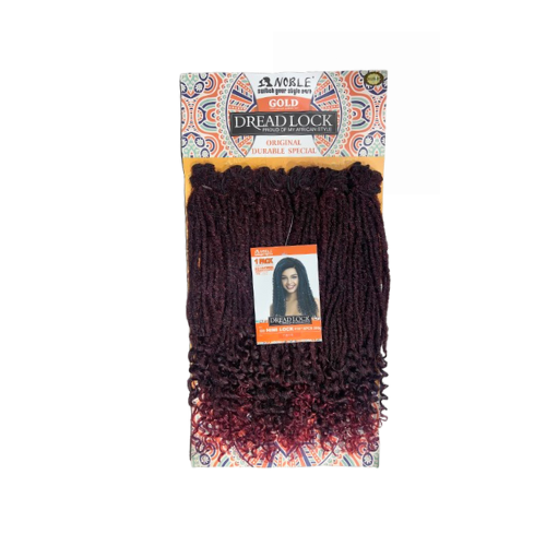 Gold Noble Himi Lock 16" 6pcs - africanfoodhairbeauty
