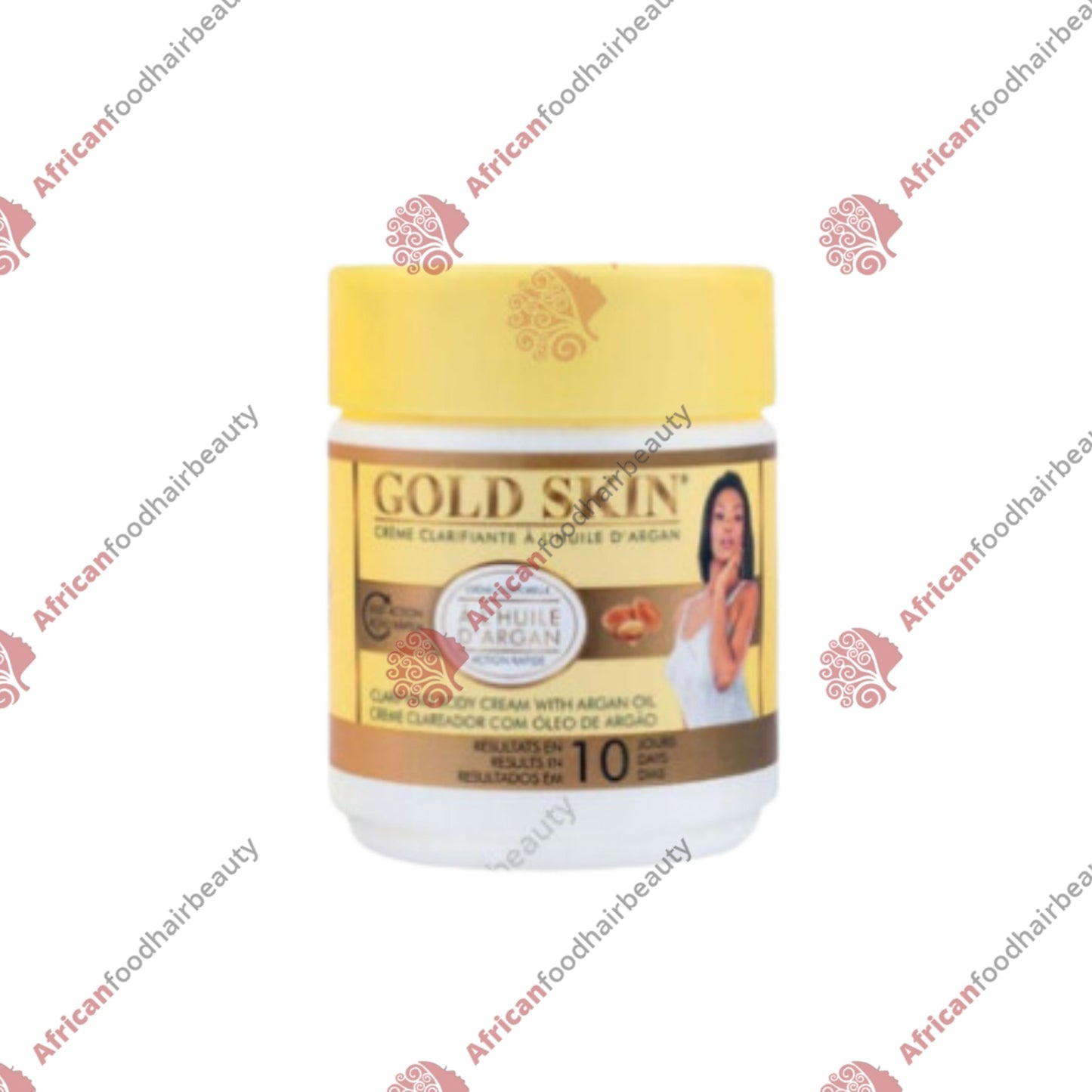 Gold Skin Clarifying Cream With Argan Oil 140ml