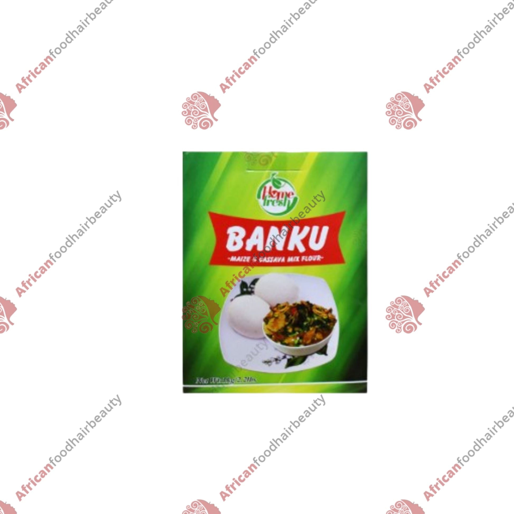 Homefresh banku maize & cassava flour 1kg