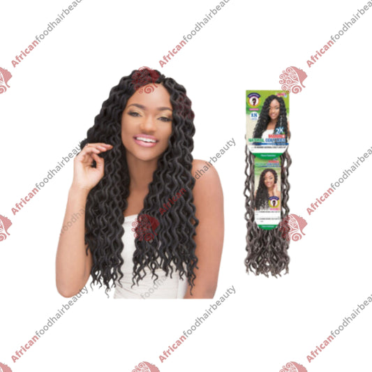 Janet 2x Mambo Natural Coily Locs 18"