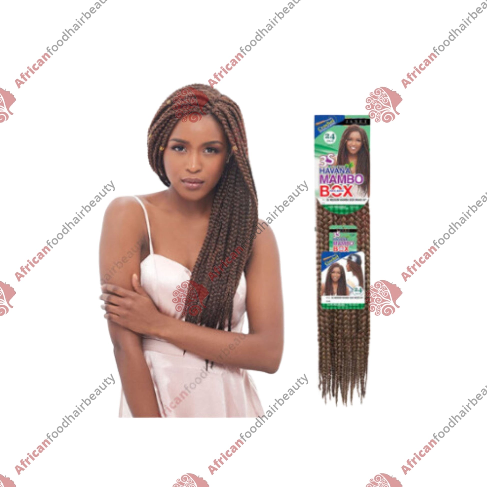 Janet Collection Havana Mambo Box Braid 24"