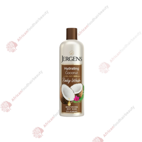 Jergens Hydrating Coconut Body Wash 22oz - africanfoodhairbeauty