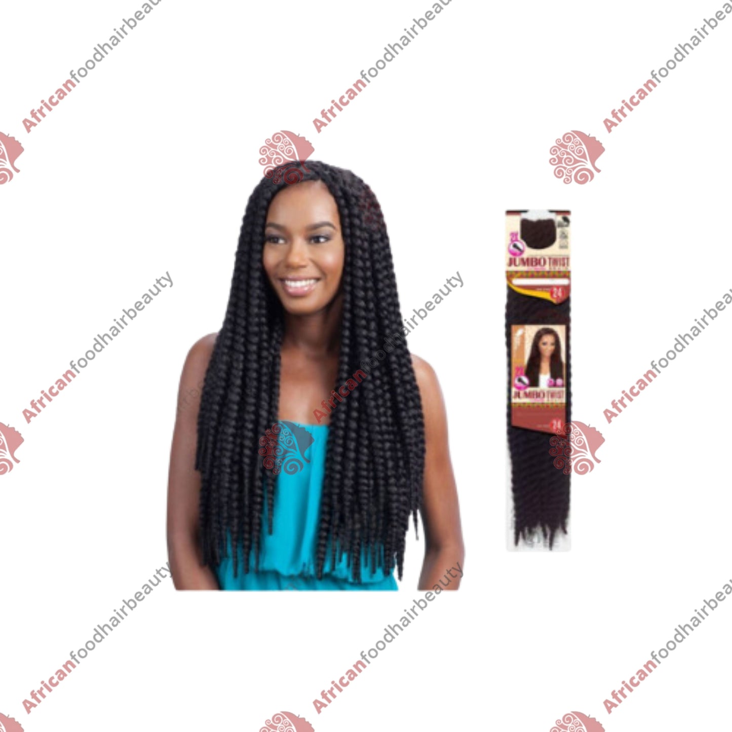 Jumbo Twist Braid 24"