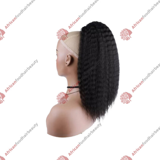 Kinky Straight Ponytail 16"