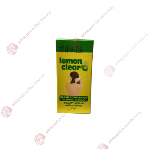  Lemon Clear serum 60ml - africanfoodhairbeauty