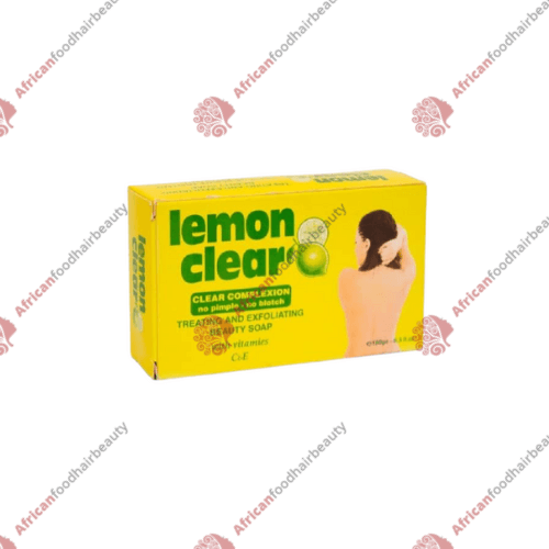 Lemon Clear Exfoliating Soap 180g - africanfoodhairbeauty