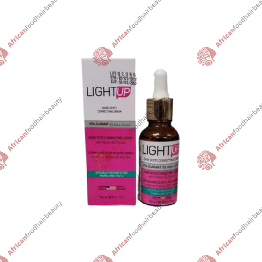 Light-Up Dark Spot Correcting serum With Vitamin B3, Alpha-Arbutin 1oz