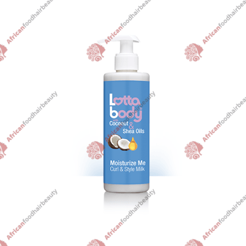 Lotta Body Moisturize Me Curl & Style Milk 8oz - africanfoodhairbeauty