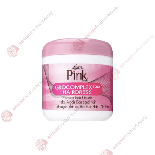  Luster's Pink GroComplex 3000 Hairdress 6oz  - africanfoodhairbeauty
