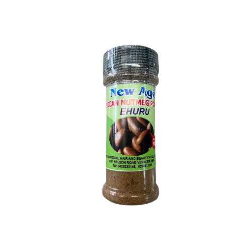 New Age Ehuru  Powder (African nutmeg) 100g - africanfoodhairbeauty