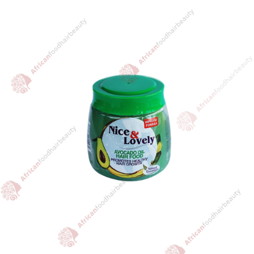 Nice & Lovely avocado oil hair food 300ml africanfoodhairandbeauty