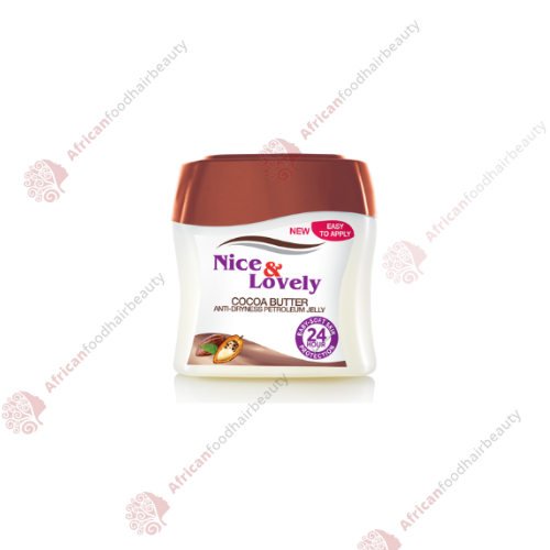Nice & Lovely cocoa butter anti-dryness petroleum jelly 250g - africanfoodhairbeauty