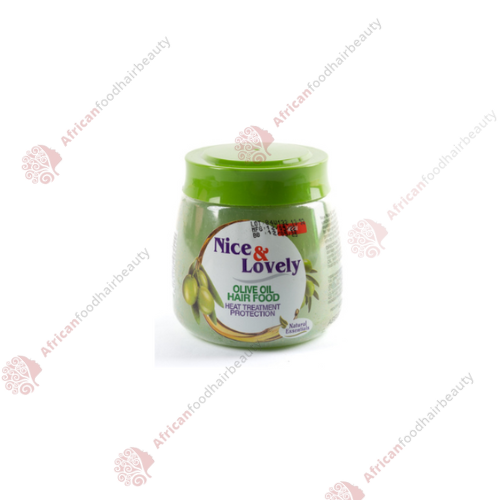  Nice & Lovely olive oil hair food 300ml - africanfoodhairbeauty