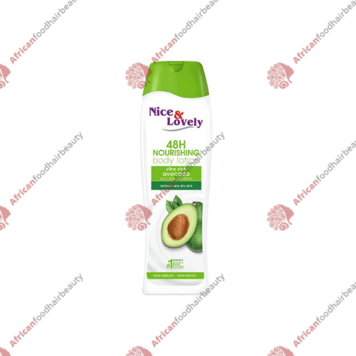 Nice & Lovely Nourishing Body Lotion Avocado 400ml - africanfoodhairbeauty