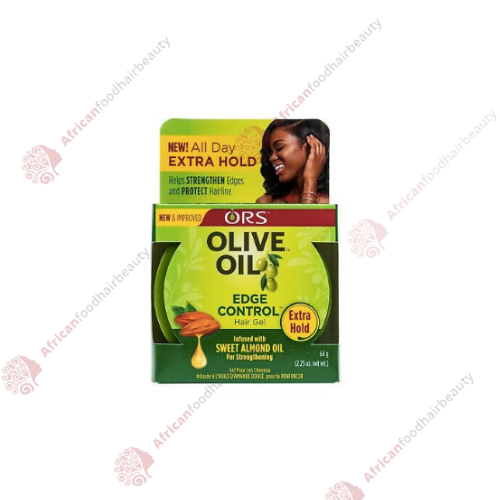 ORS Olive Oil Edge Control 2.25oz - africanfoodhairbeauty