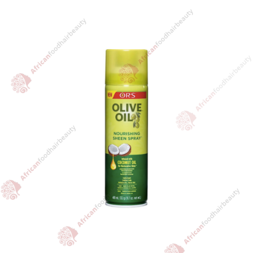 ORS Olive Oil Sheen Spray 11.7oz - africanfoodhairbeauty