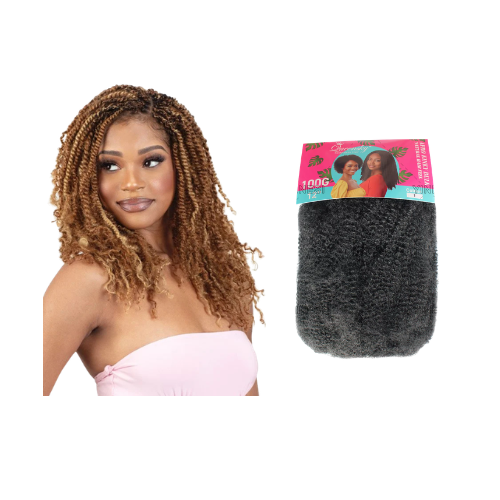 Queensky Afro Kinky Bulk 12" - africanfoodhairbeauty