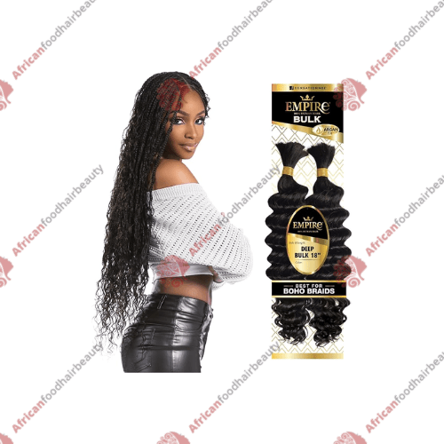 Sensationnel Empire Deep Body Bulk 18" 100% Human Hair - africanfoodhairbeauty