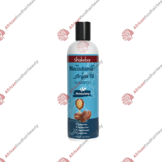 Shakebar Macadamia & Argan Oil Shampoo 8.45oz