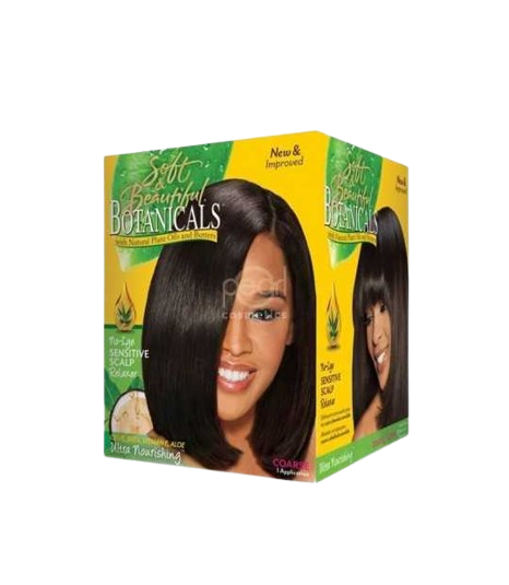 Soft & Beautiful Botanicals No-Lye Sensitive Scalp Relaxer Super - africanfoodhairbeauty