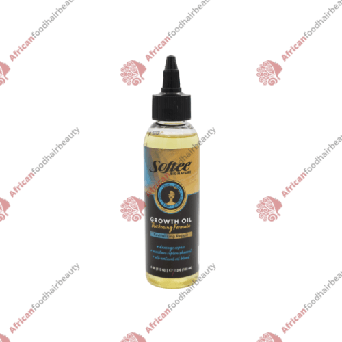 Softee Signature Growth Oil 4oz - africanfoodhairbeauty