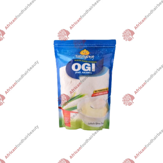 Tasty Pot Ogi (Pap, Akamu) white maize 453g