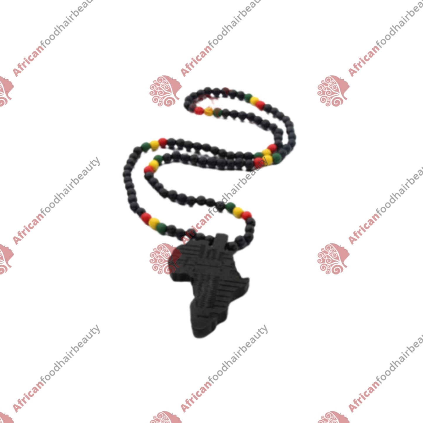 Unisex Africa Necklace