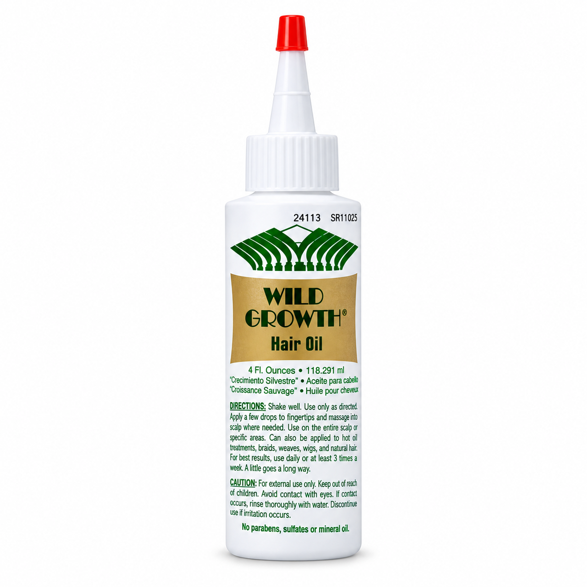 Wild Growth Hair Oil 4oz