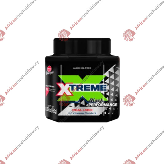 Xtrme black performance hair gel ultimate hold 8.8oz