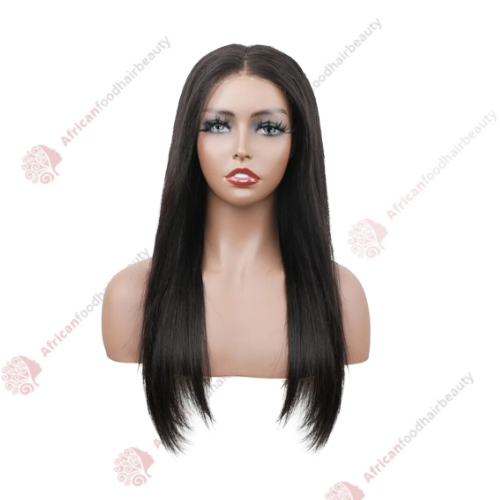 4x4 Pre-Cut HD Lace Closure Wig 180% Glueless 26" - africanfoodhairbeauty