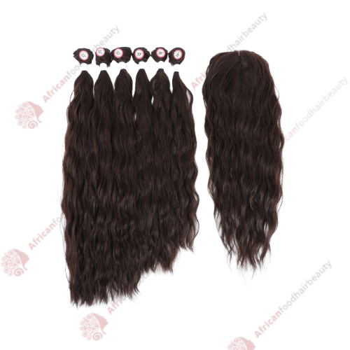 123 Complete 14" 16" 16"18"18" 18" + Closure (Natural Wave)