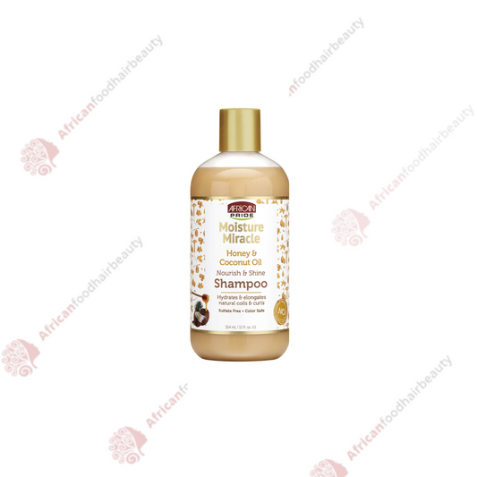 African Pride Moisture Miracle Shampoo 12oz - africanfoodhairbeauty