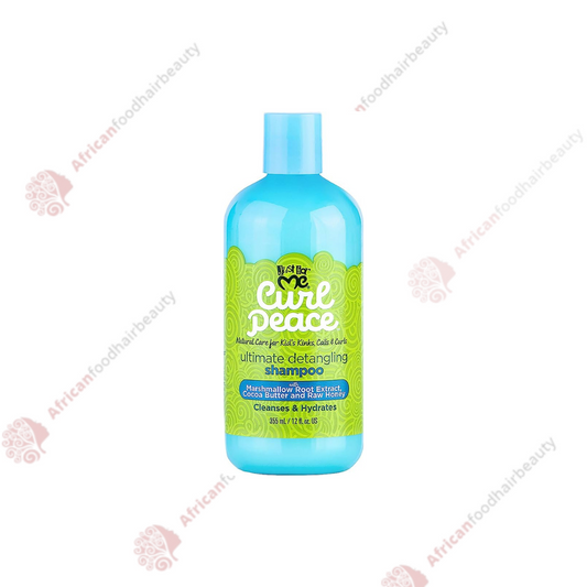 Just for Me Curl Peace Detangling Shampoo 12oz - africanfoodhairbeauty